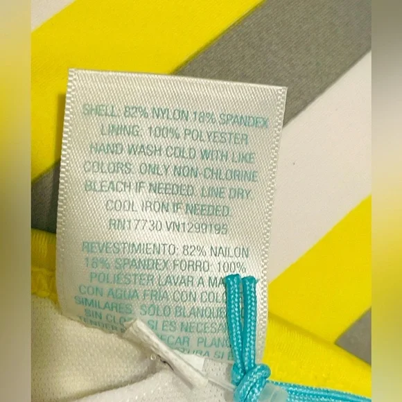 Kona Sol Women's Triangle Bikini Top Large Size - Picture 12 of 16